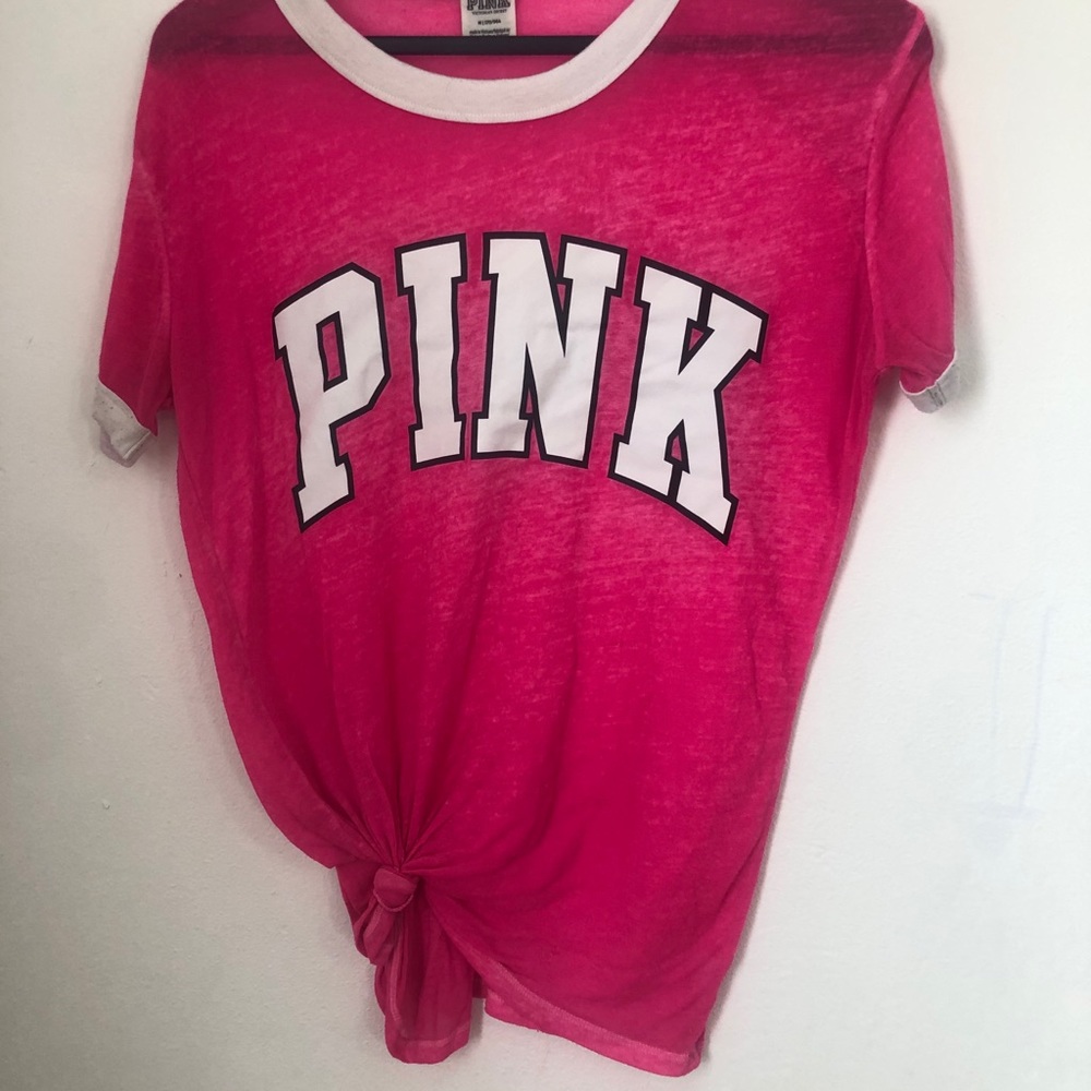 Pink tee